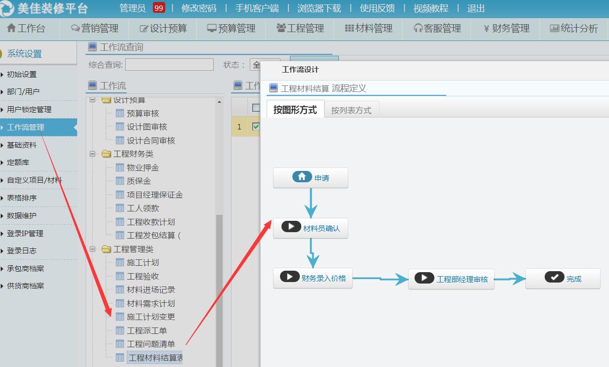 材料結(jié)算表